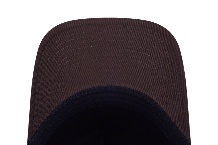 9FORTY A-Frame Los Angeles Dodgers MLB Metal Crest Chocolate Snapback
