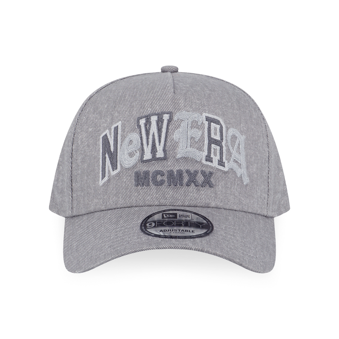 9FORTY A-Frame ODE To NY Light Gray Snapback
