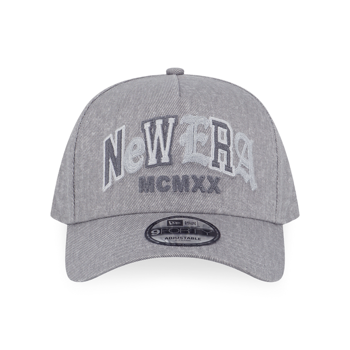 9FORTY A-Frame ODE To NY Light Gray Snapback