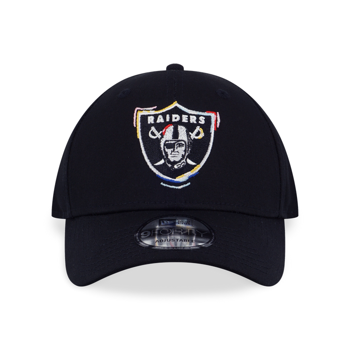 9FORTY Las Vegas Raiders Tint Brush Black Adjustable