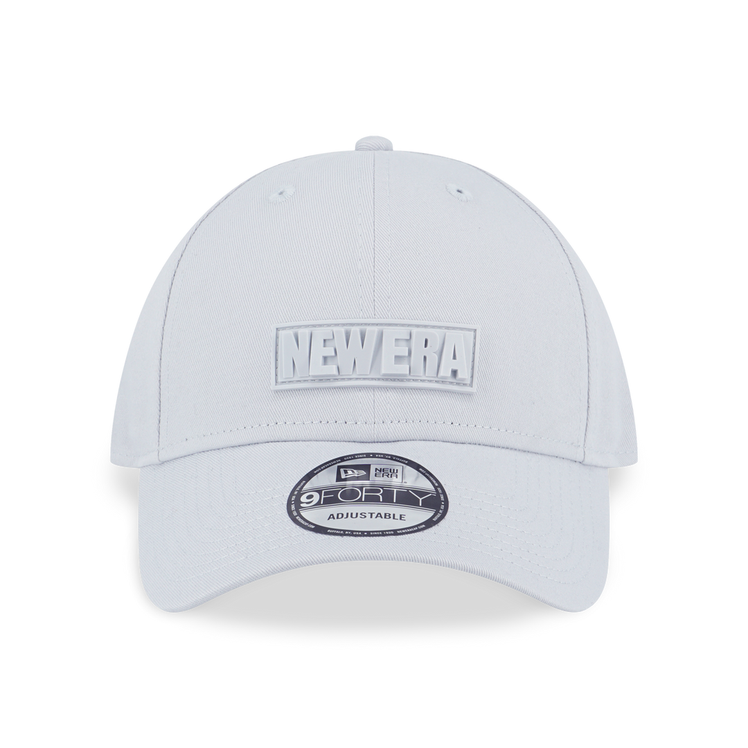 9FORTY New Era Tonal Silver Snow Adjustable