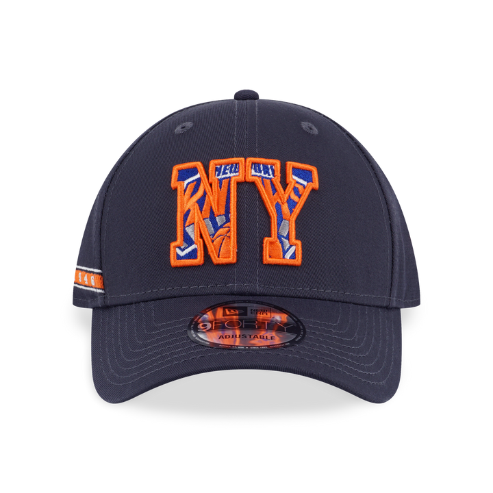 9FORTY New York Knicks NBA Baller Era Graphite Adjustable