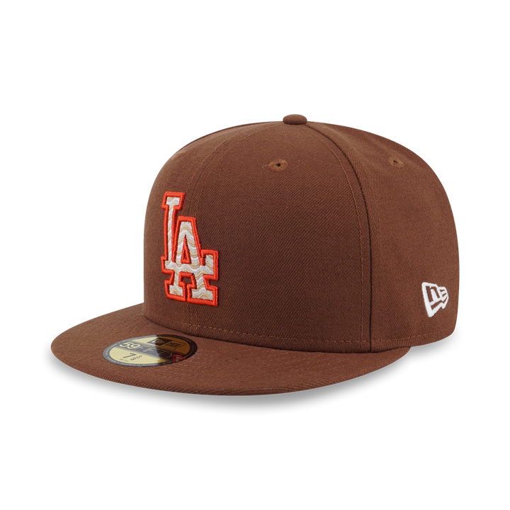 59FIFTY Los Angeles Dodgers Cooperstown Smoky Sizzle Toffee Fitted