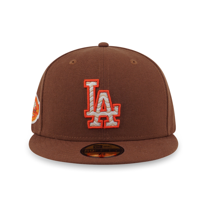 59FIFTY Los Angeles Dodgers Cooperstown Smoky Sizzle Toffee Fitted