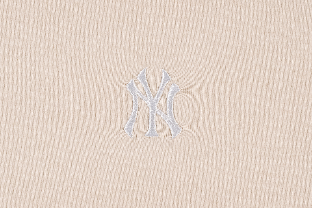 New York Yankees Surreal Nature Light Cream Short Sleeve T-Shirt