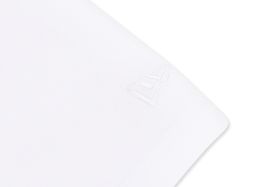 New Era Tonal White Oversized Short Sleeve T-Shirt