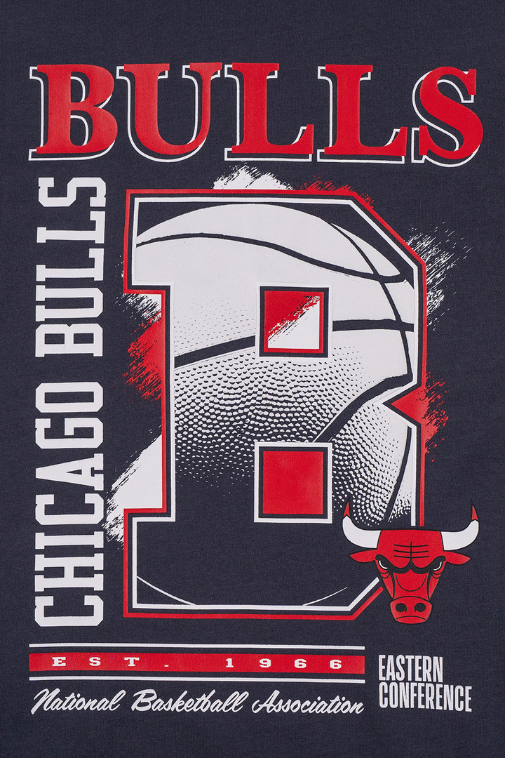 Chicago Bulls NBA Baller Era Graphite Short Sleeve T-Shirt