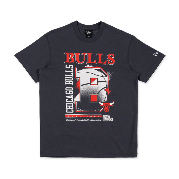 Chicago Bulls NBA Baller Era Graphite Short Sleeve T-Shirt