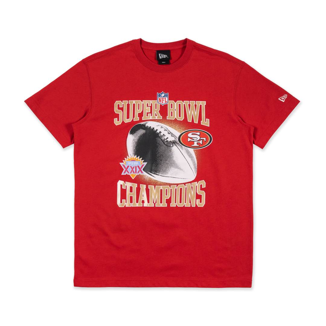 San Francisco 49Ers Hall Of NFL Champions Scarlet Short Sleeve T
