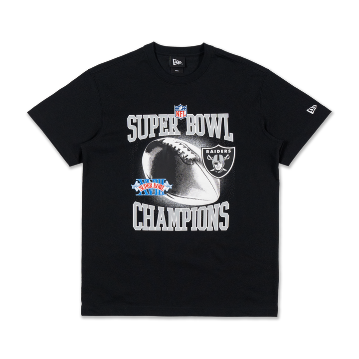 Oakland Raiders Hall Of NFL Champions Black Short Sleeve T-Shirt