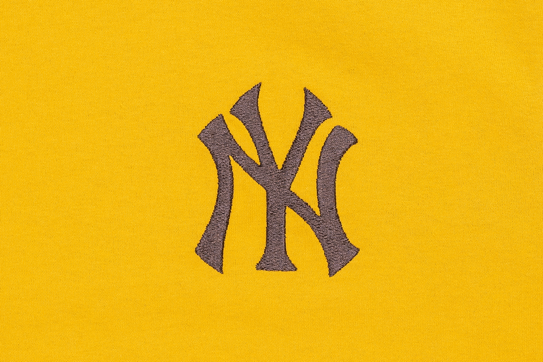 New York Yankees Color Era Yellow Mustard Short Sleeve T-Shirt