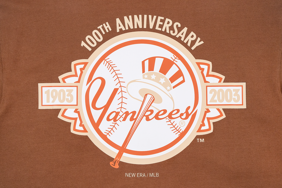 New York Yankees Cooperstown Smoky Sizzle Toffee Short Sleeve T-Shirt