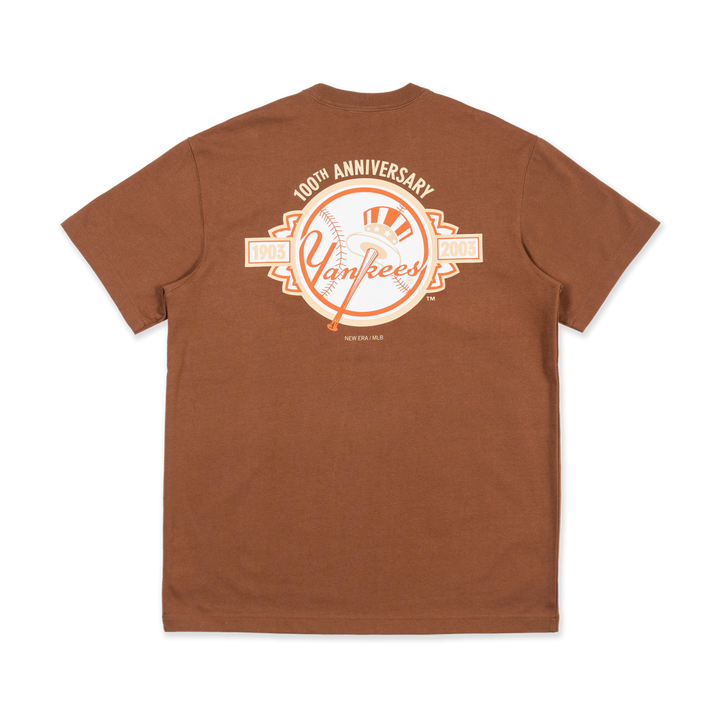 New York Yankees Cooperstown Smoky Sizzle Toffee Short Sleeve T-Shirt