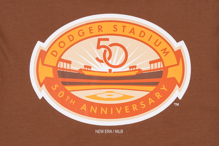 Los Angeles Dodgers Cooperstown Smoky Sizzle Toffee Short Sleeve T-Shirt