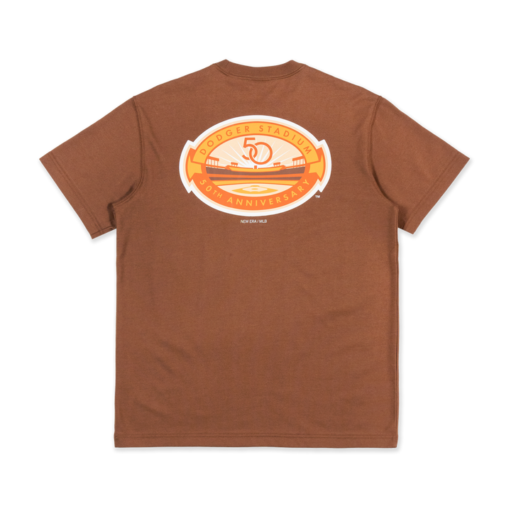 Los Angeles Dodgers Cooperstown Smoky Sizzle Toffee Short Sleeve T-Shirt