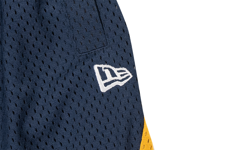 New Era Street Dangle Oceanside Blue Basketball Shorts