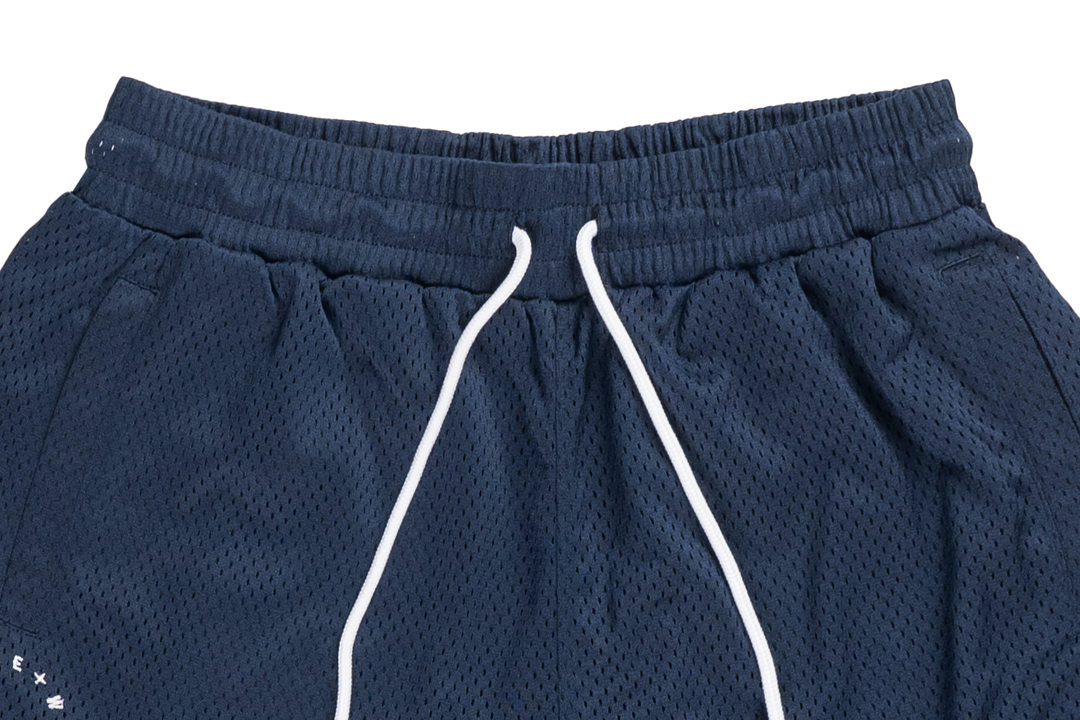 New Era Street Dangle Oceanside Blue Basketball Shorts