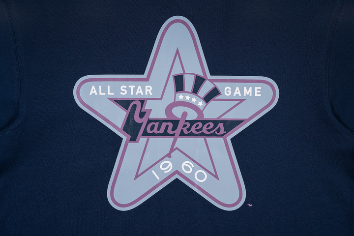 New York Yankees Cooperstown Stellar Shadows Blue Short Sleeve T-Shirt