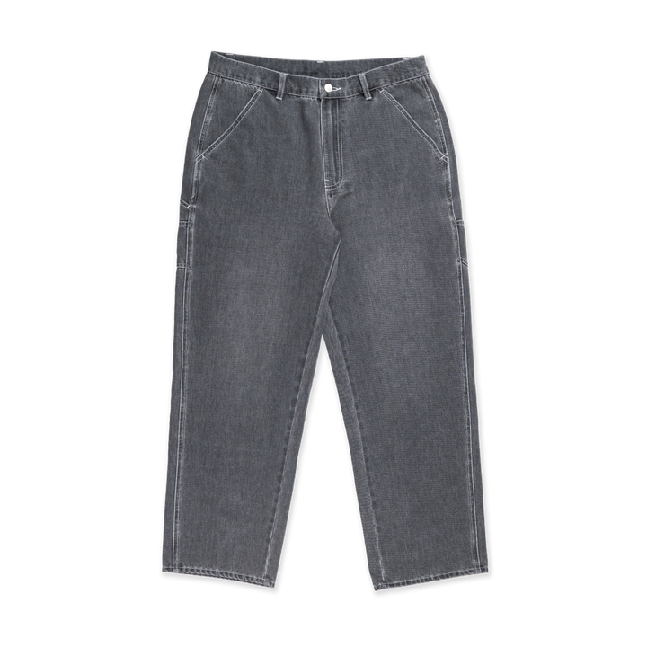 New Era ODE To NY Black Denim Loose Fit Pants
