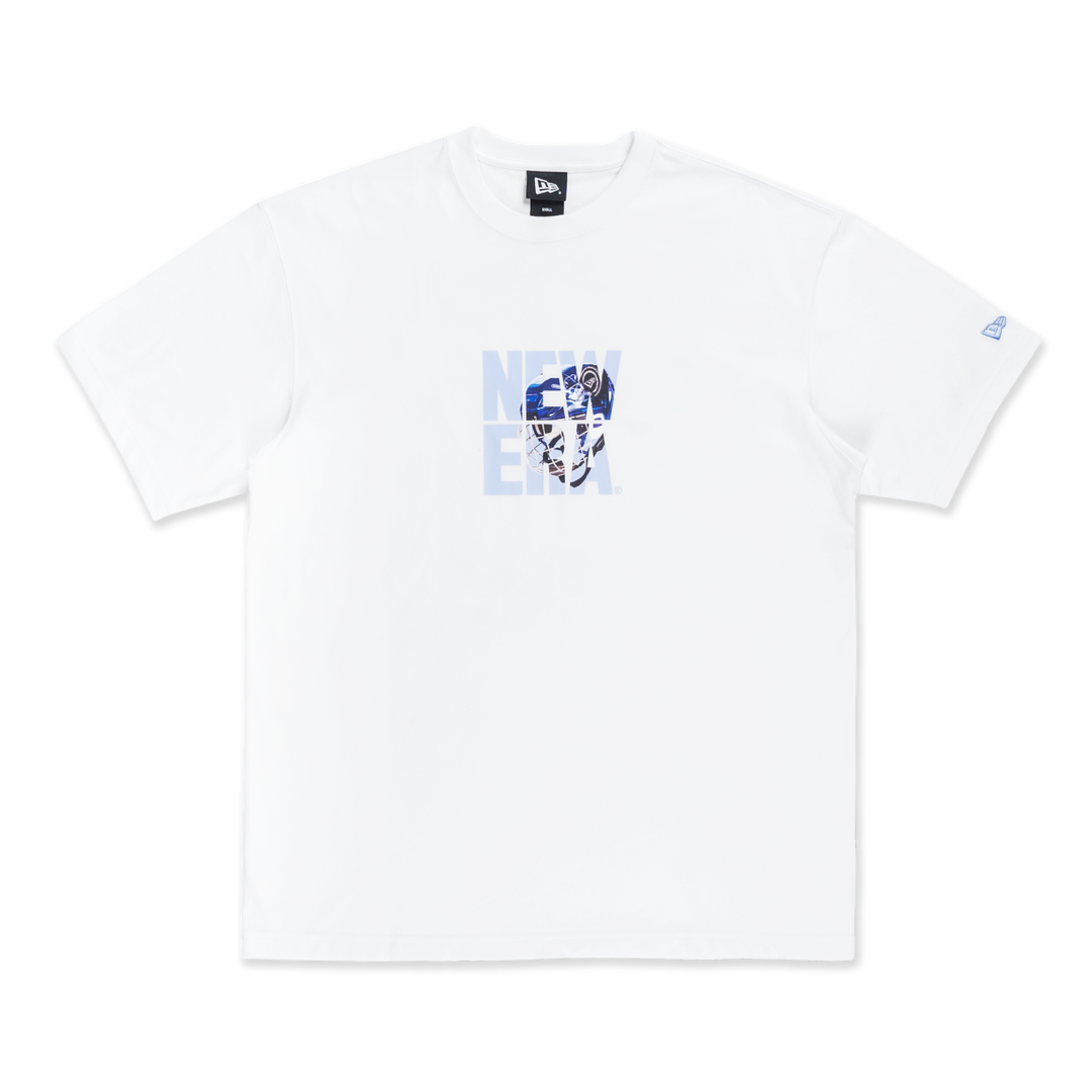 New Era Street Dangle White Oversized Short Sleeve T-Shirt
