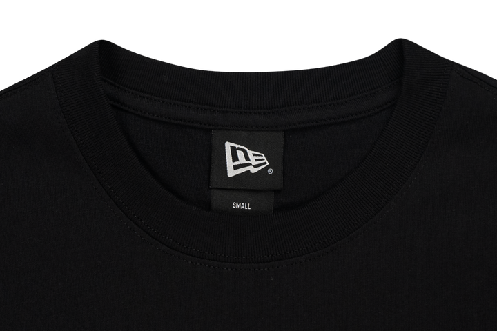 New Era Basic Black Oversized Short Sleeve T-Shirt