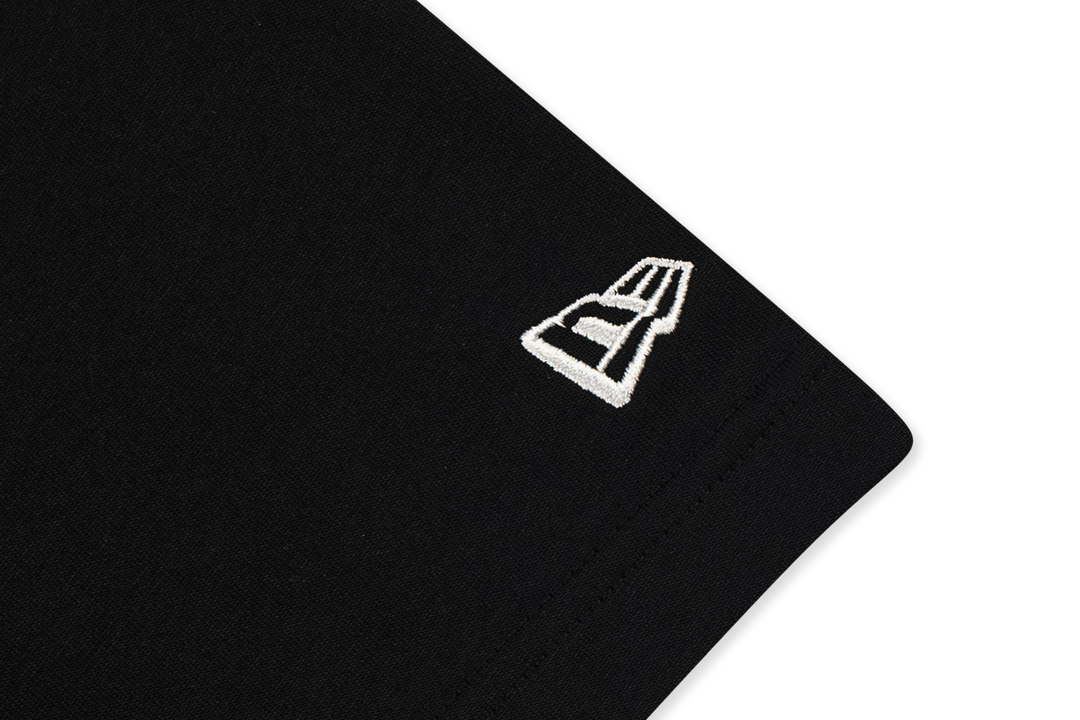 New Era Basic Black Oversized Short Sleeve T-Shirt