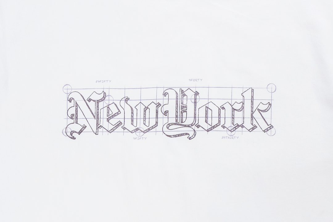 New Era ODE To NY White Oversized Short Sleeve T-Shirt