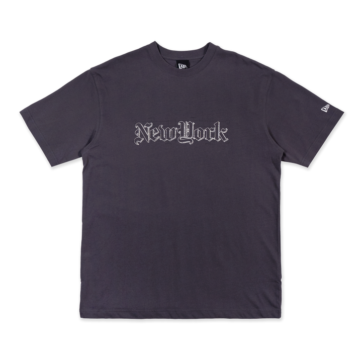New Era ODE To NY Graphite Oversized Short Sleeve T-Shirt