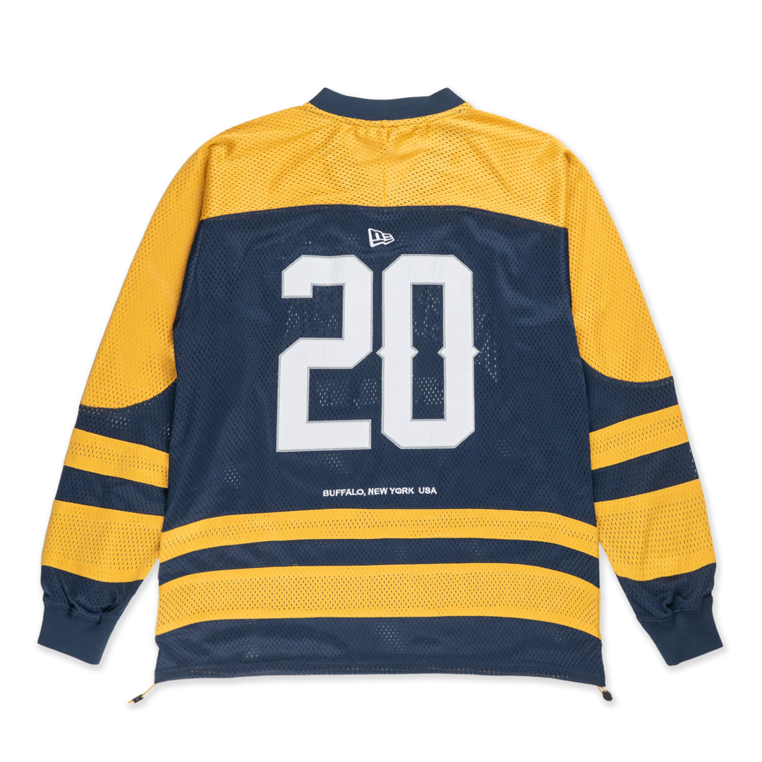 New Era Street Dangle Oceanside Blue Long Sleeve Jersey
