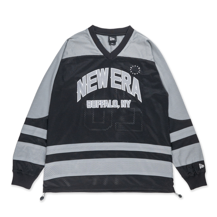New Era Street Dangle Black Long Sleeve Jersey