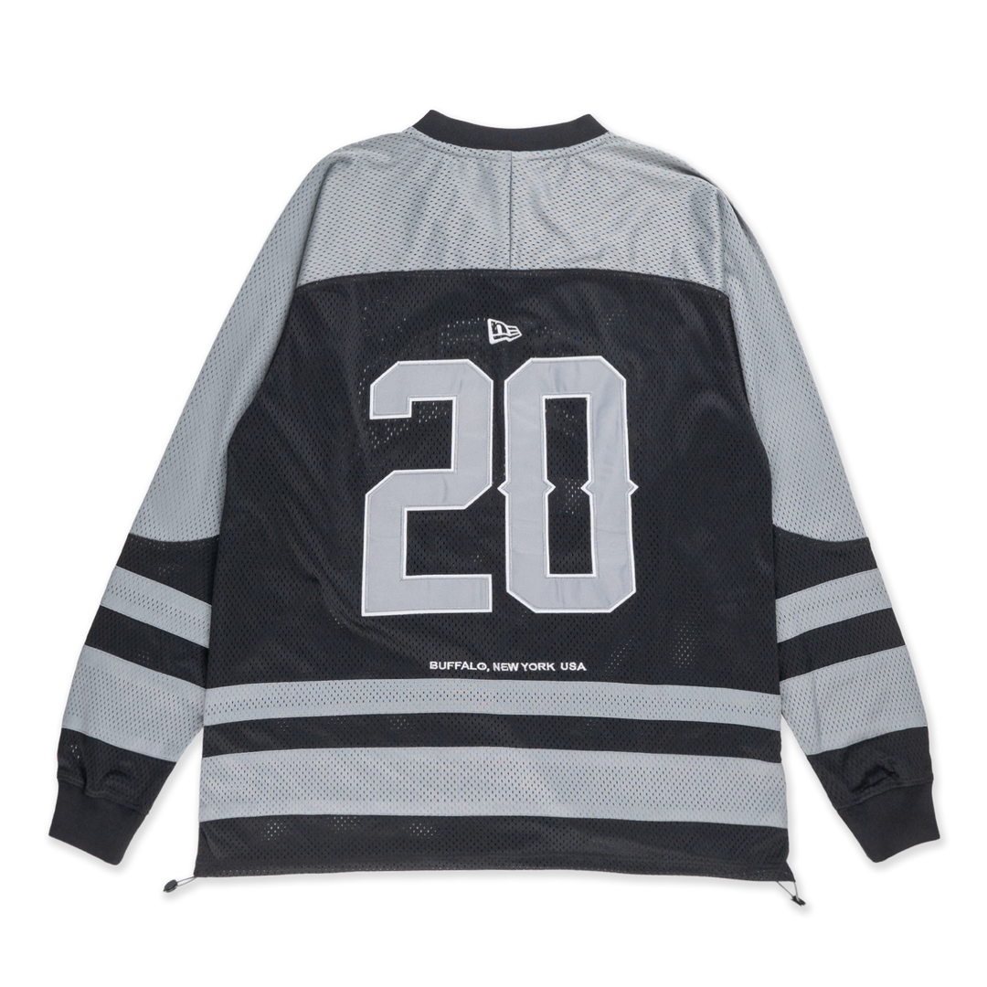 New Era Street Dangle Black Long Sleeve Jersey