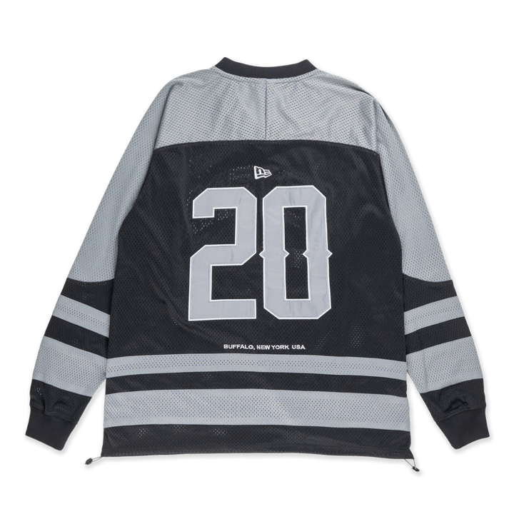 New Era Street Dangle Black Long Sleeve Jersey