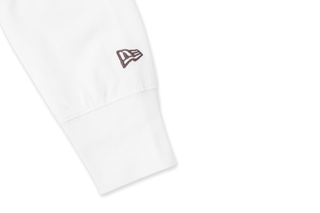 New Era Basic White Long Sleeve T-Shirt