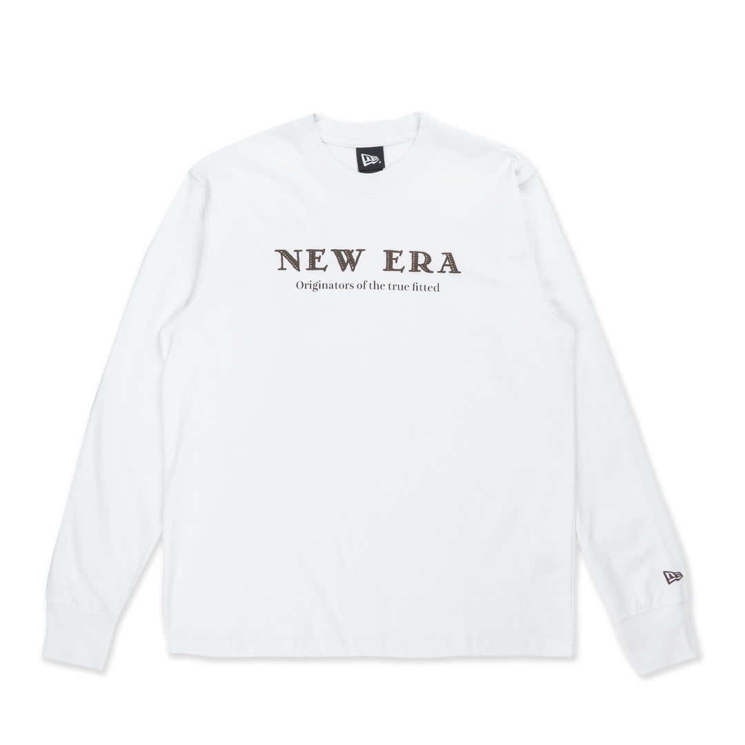 New Era Basic White Long Sleeve T-Shirt