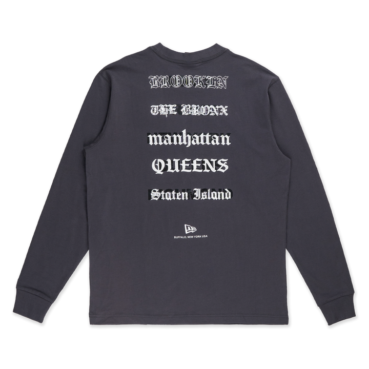 New Era ODE To NY Graphite Long Sleeve T-Shirt
