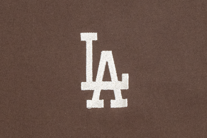 Los Angeles Dodgers Color Era Chocolate Long Sleeve T-Shirt