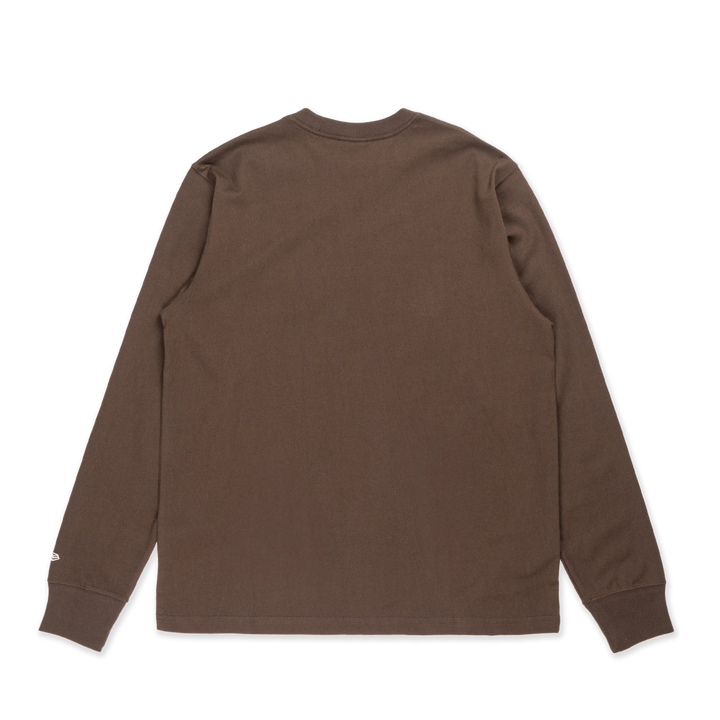 Los Angeles Dodgers Color Era Chocolate Long Sleeve T-Shirt