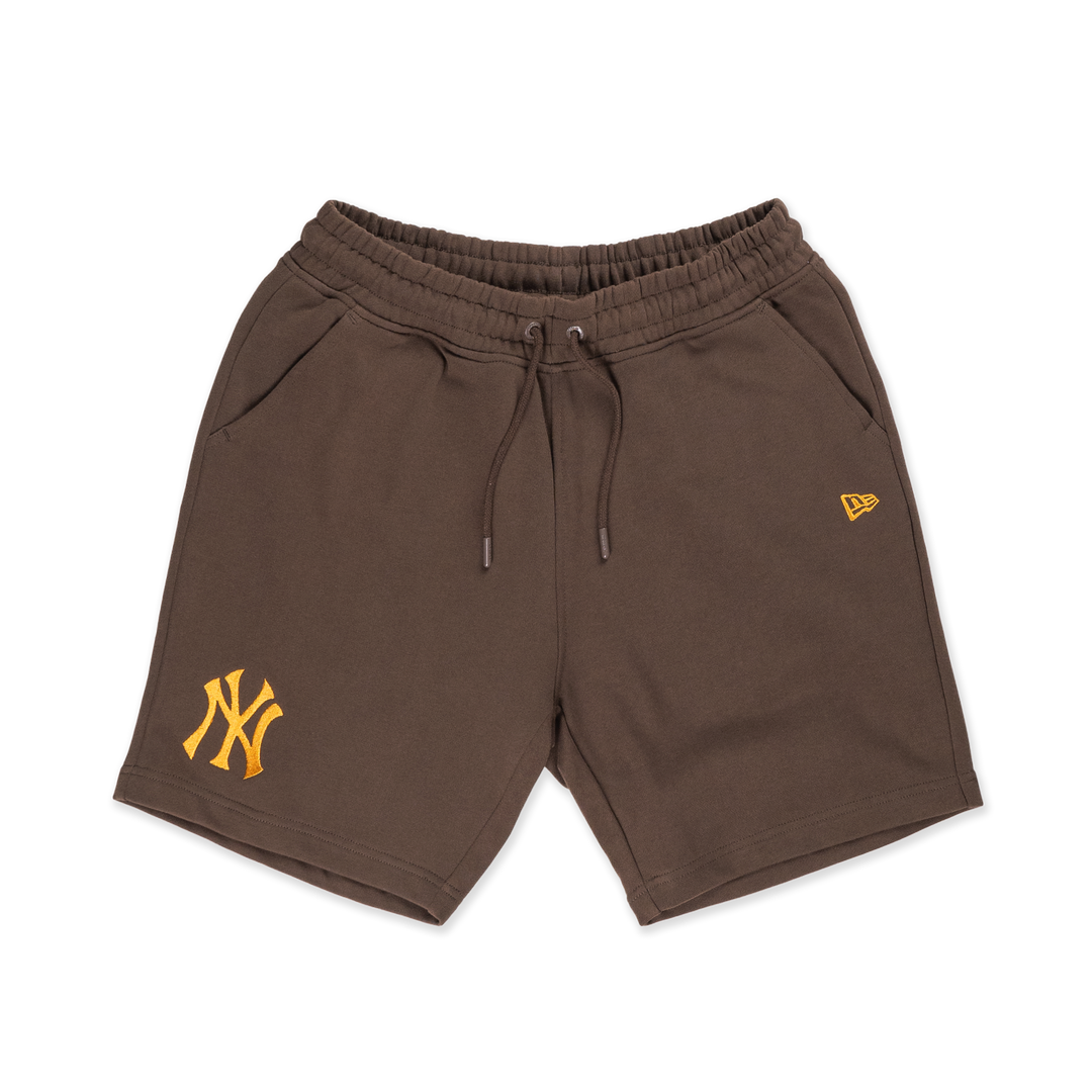 New York Yankees Color Era Chocolate Knit Shorts