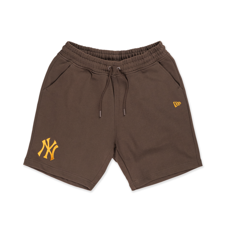 New York Yankees Color Era Chocolate Knit Shorts