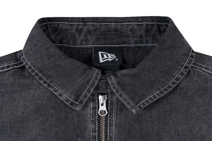 New Era ODE To NY Black Denim Work Jacket