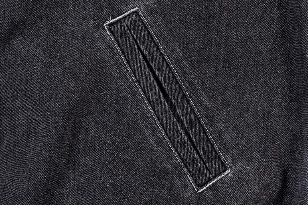 New Era ODE To NY Black Denim Work Jacket