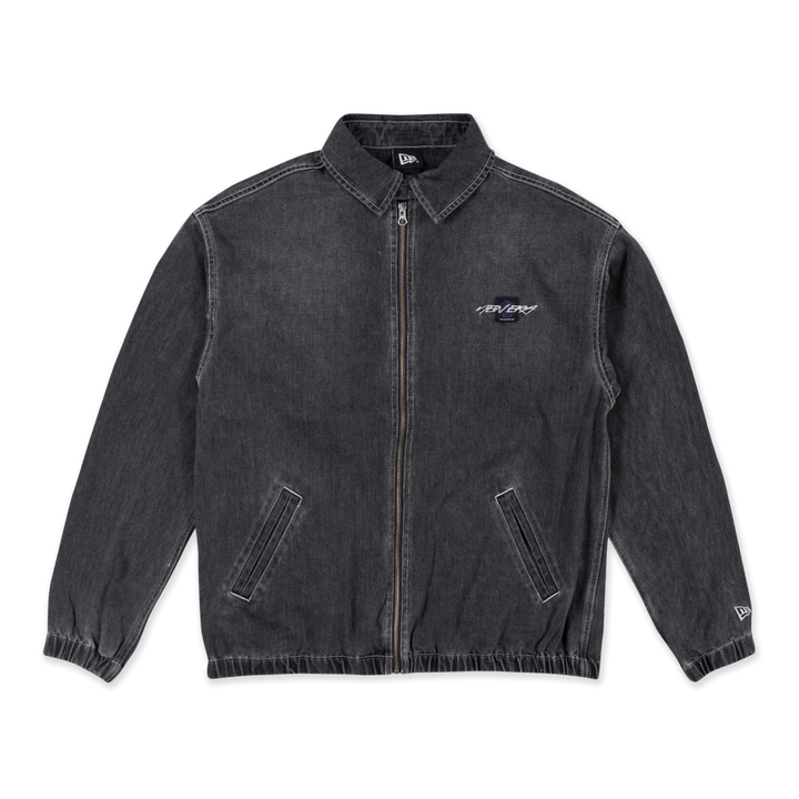 New Era ODE To NY Black Denim Work Jacket