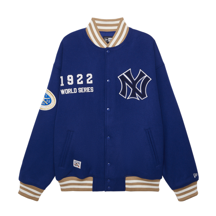 New York Yankees Retro Sportcore Navy Padded Jacket