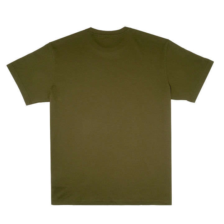 Basic Cool Era Forest Green Short Sleeve T-Shirt
