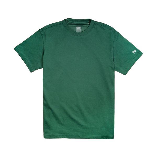 Basic Cool Era Dark Green Short Sleeve T-Shirt