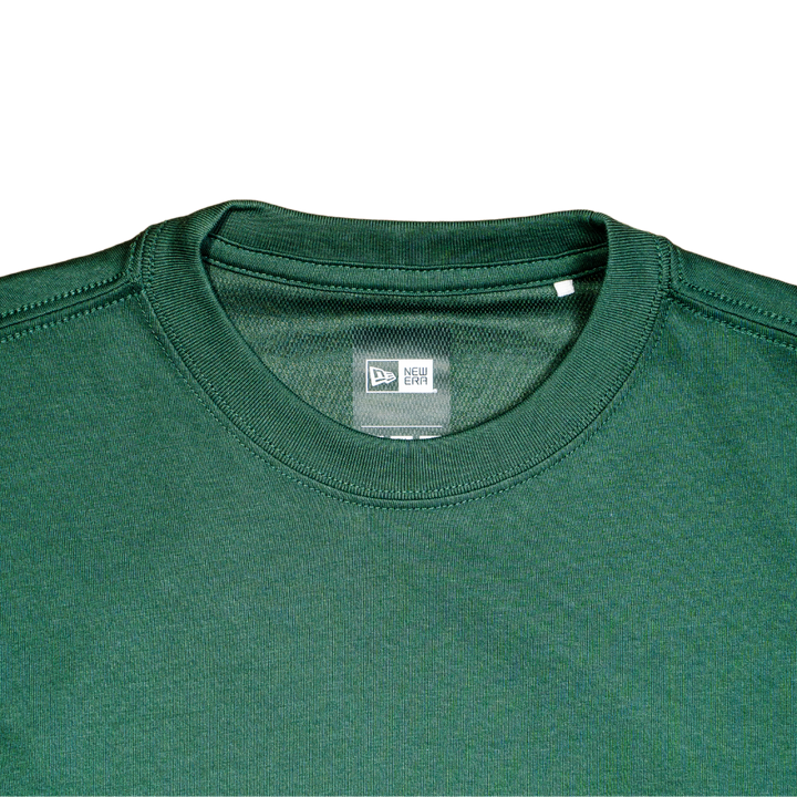 Basic Cool Era Dark Green Short Sleeve T-Shirt