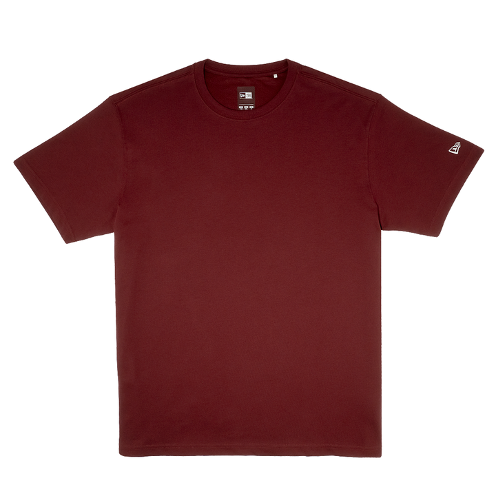 Basic Cool Era Burgundy Short Sleeve T-Shirt