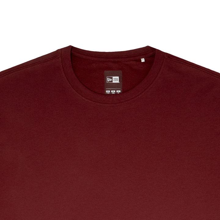 Basic Cool Era Burgundy Short Sleeve T-Shirt