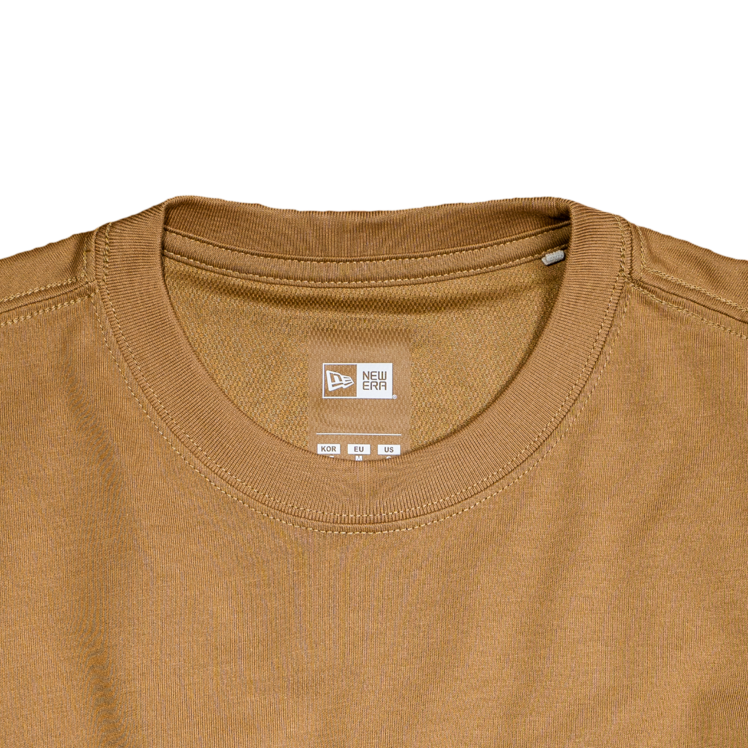 Basic Cool Era Beige Short Sleeve T-Shirt