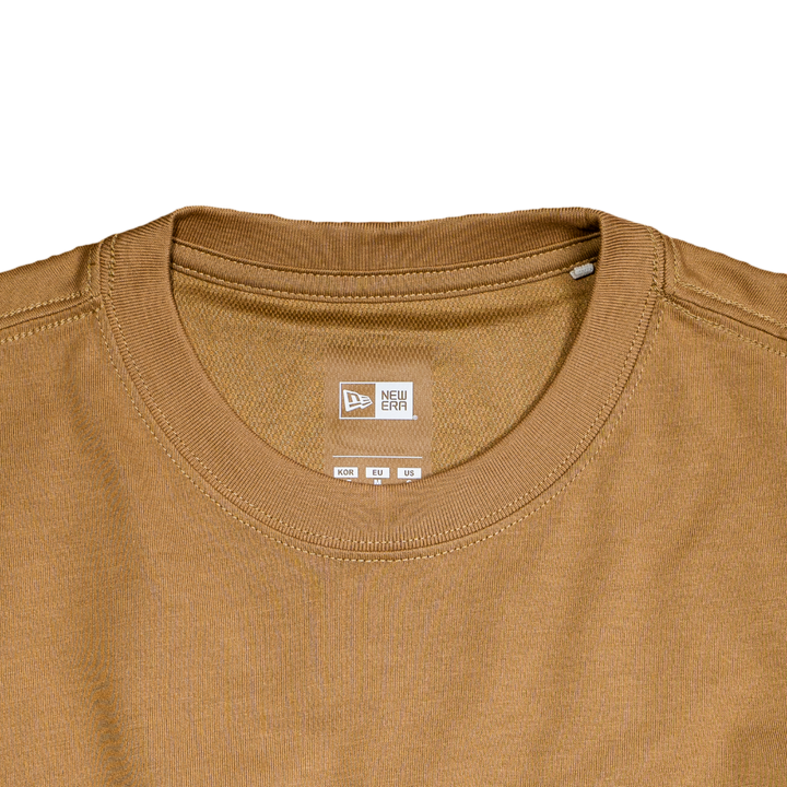 Basic Cool Era Beige Short Sleeve T-Shirt
